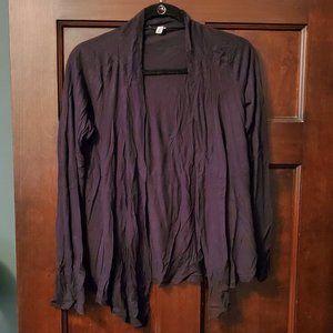 Splendid black drape cardigan - size M